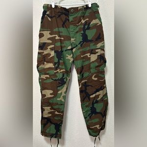Propper camo cargo pants green brown size medium regular